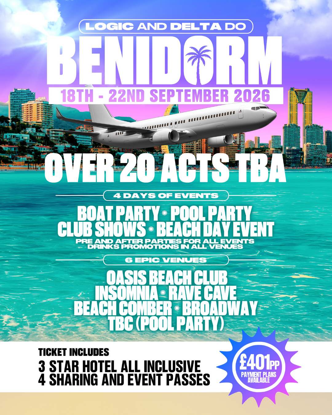 Logic & Delta Do Benidorm 2026 | Pre-Event Tickets